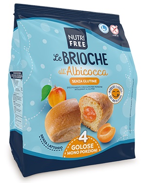 NUTRIFREE LE BRIOCHE ALBICOCCA 200 G - Farmafamily.it