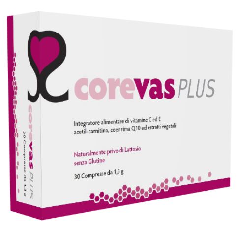 COREVAS PLUS 30 COMPRESSE - Farmafamily.it