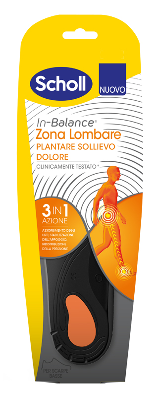 SCHOLL PLANTARE LOMBARE L 2 PEZZI - Farmafamily.it