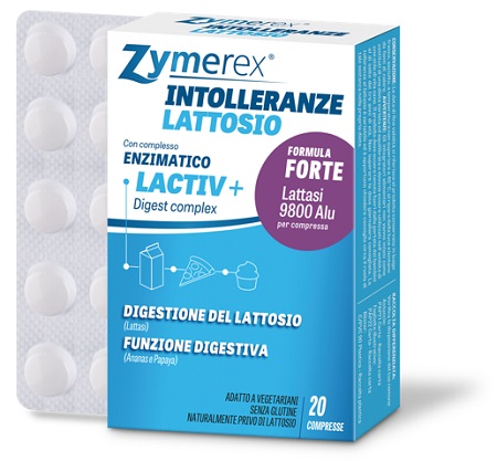 ZYMEREX INTOLLERANZE LATTOSIO 20 COMPRESSE RIVESTITE - Farmafamily.it