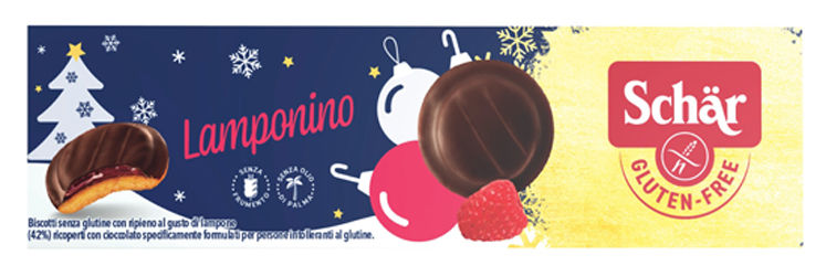 SCHAR LAMPONINO BISCOTTO SENZA GLUTINE 8 PEZZI - Farmafamily.it