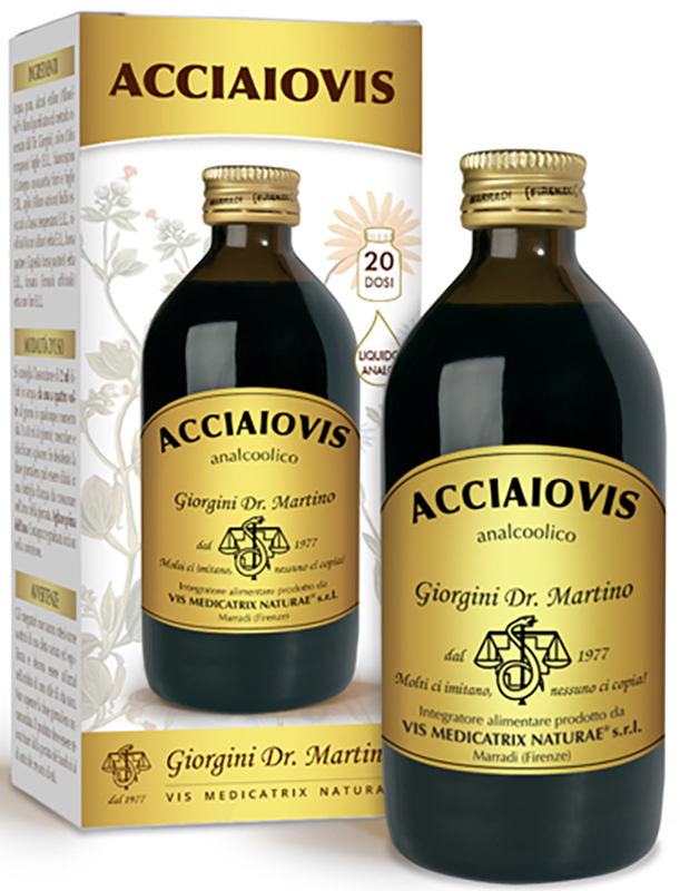 ACCIAIOVIS 200 ML LIQUIDO ANALCOLICO - Farmafamily.it