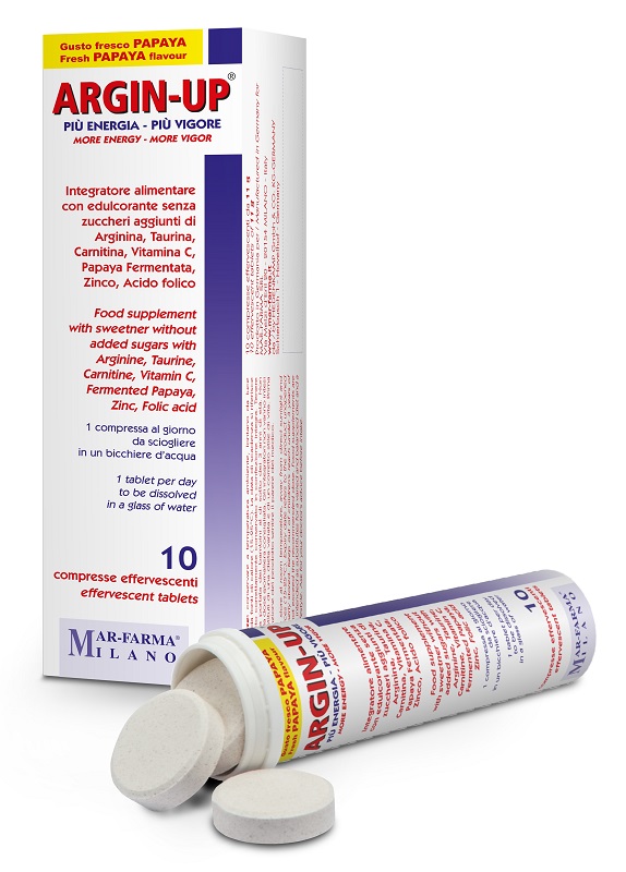 ARGIN UP 10 COMPRESSE EFFERVESCENTI - Farmafamily.it