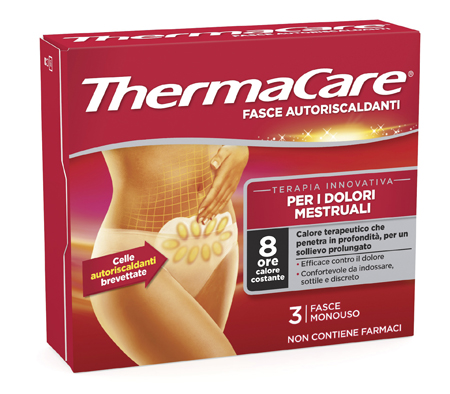 FASCIA THERMACARE DOLORI MESTRUALI 3 PEZZI - Farmafamily.it