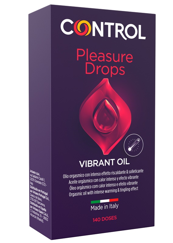 CONTROL VIBRANT OIL PLEASURE DROPS - Farmafamily.it