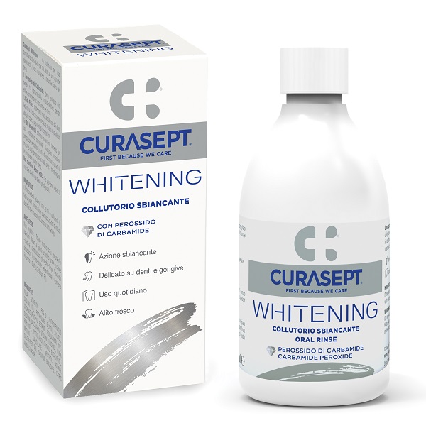 CURASEPT WHITENING COLLUTORIO 300 ML - Farmafamily.it