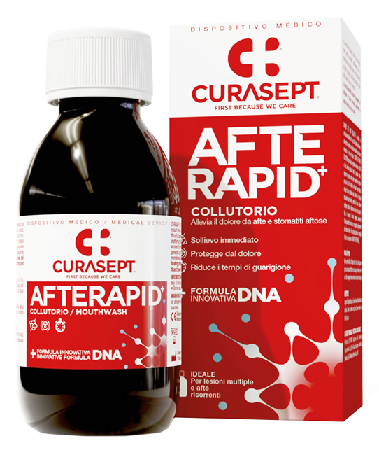 CURASEPT COLLUTORIO AFTE RAPID DNA 125 ML - Farmafamily.it