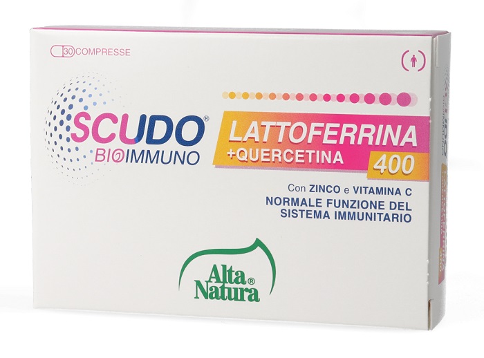 SCUDO LATTOFERRINA + QUERCETINA 400 30 COMPRESSE - Farmafamily.it