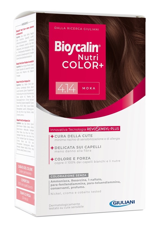 BIOSCALIN NUTRICOLOR PLUS 4,14 MOKA NUOVA FORMULA - Farmafamily.it