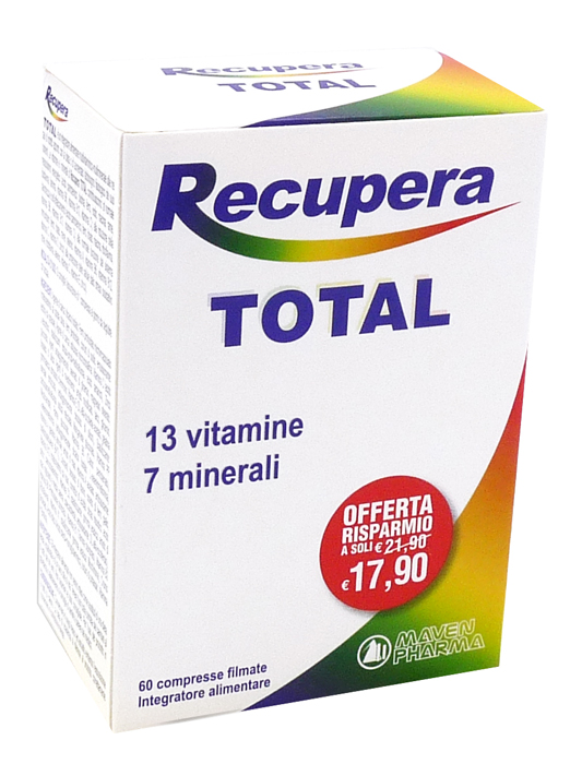 RECUPERA TOTAL 60 COMPRESSE - Farmafamily.it