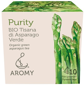 AROMY TISANA PURITY ALL'ASPARAGO BIO 10 FILTRI - Farmafamily.it