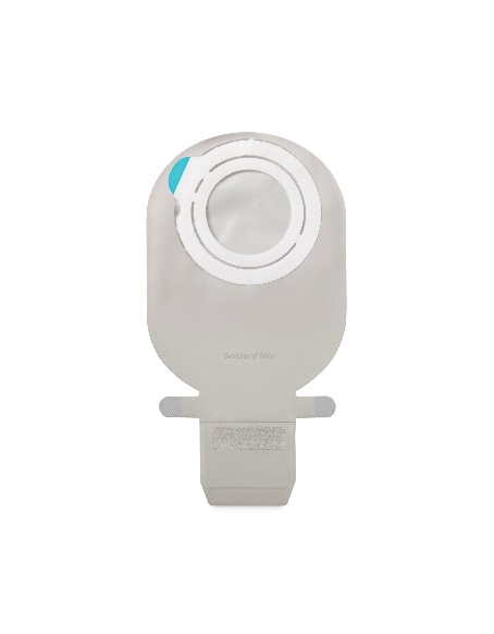 SENSURA MIO FLEX SISTEMA 2 PEZZI CON AGGANCIO ADESIVO SACCA ILEOSTOMIA RIVESTITA 70MM DA 550 ML 30 PEZZI - Farmafamily.it