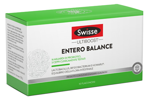 SWISSE ENTERO BALANCE LIQUIDO 10 FLACONCINI - Farmafamily.it