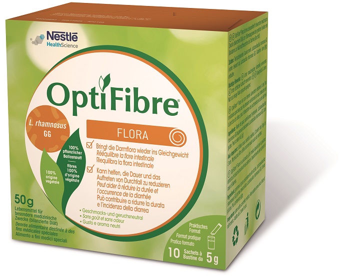 OPTIFIBRE FLORA 10 BUSTINE 5 Grammi - Farmafamily.it
