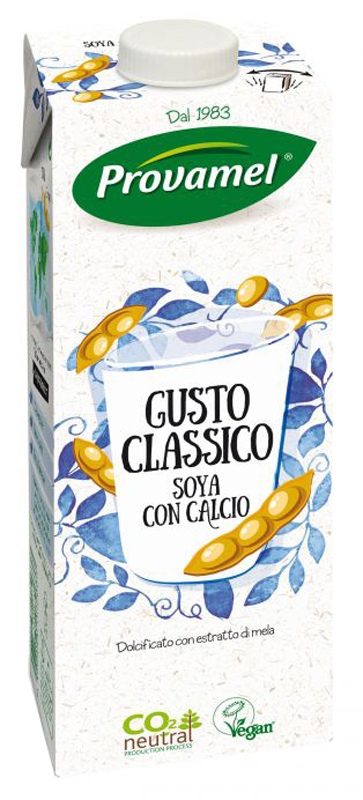 PROVAMEL SOYA DRINK CON CALCIO GUSTO CLASSICO 1 LITRO - Farmafamily.it