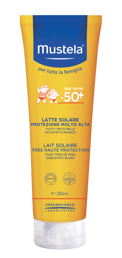 MUSTELA LATTE SOLARE 250 ML 50+ 2021 - Farmafamily.it