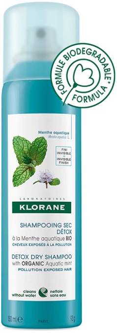 KLORANE SHAMPOO SECCO MENTA 150 ML - Farmafamily.it