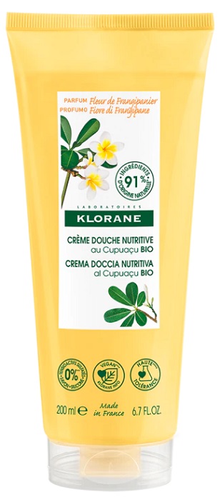 KLORANE CREMA DOCCIA FIORE DI FRANGIPANE 200 ML - Farmafamily.it