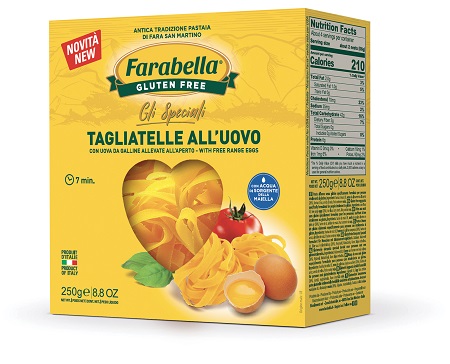 FARABELLA TAGLIATELLE ALL'UOVO 250 G - Farmafamily.it