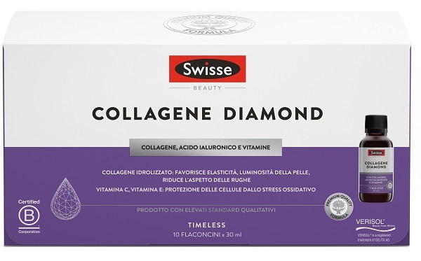 SWISSE COLLAGENE DIAMOND 10 FLACONCINI DA 30 ML - Farmafamily.it