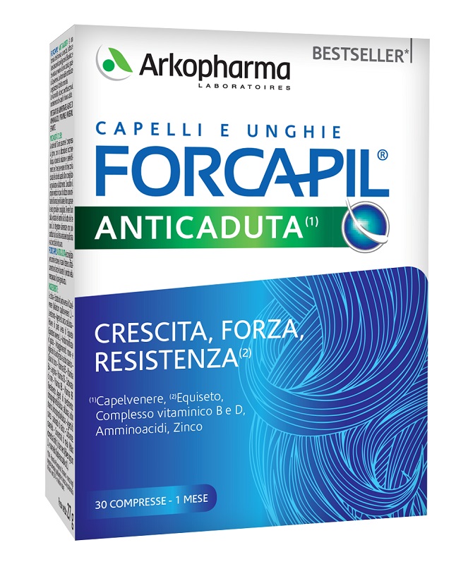 FORCAPIL ANTI CADUTA 30 COMPRESSE - Farmafamily.it
