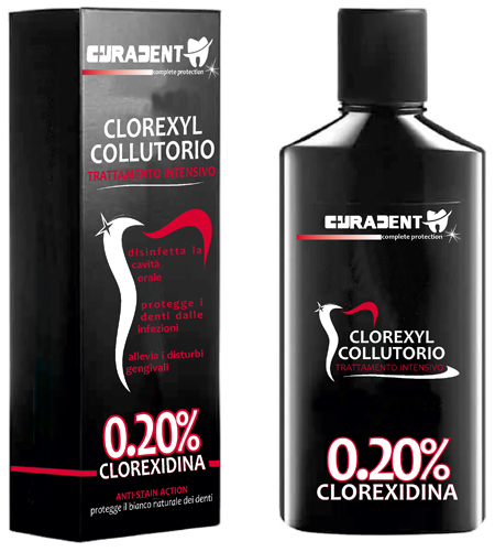 CURADENT CLOREXYL 0,20% CLOREXIDINA 250 ML - Farmafamily.it