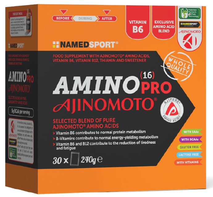 AMINO 16 PRO AJINOMOTO 30 BUSTINE - Farmafamily.it