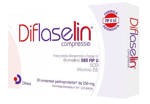 DIFLASELIN 20 COMPRESSE GASTROPROTETTE 250 MG - Farmafamily.it