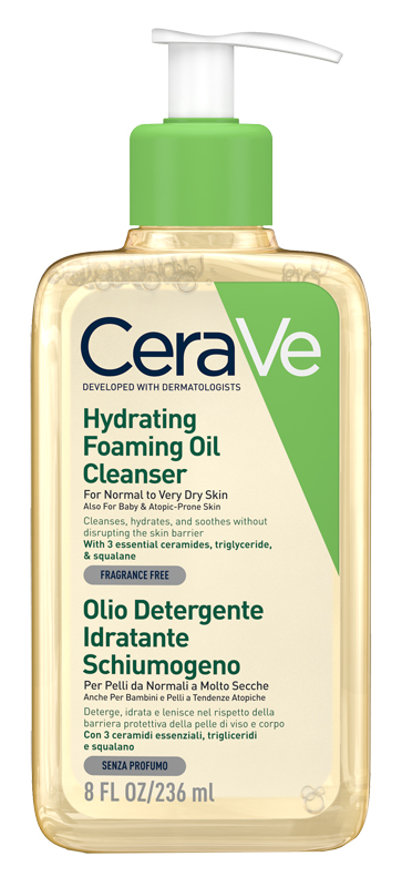 CERAVE HYDRATING OIL CLEANSER 236 ML - Farmafamily.it