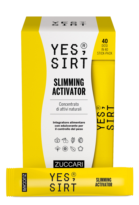 YES SIRT SLIMMING ACTIVATOR 40 STICKPACK DA 2,5 G - Farmafamily.it