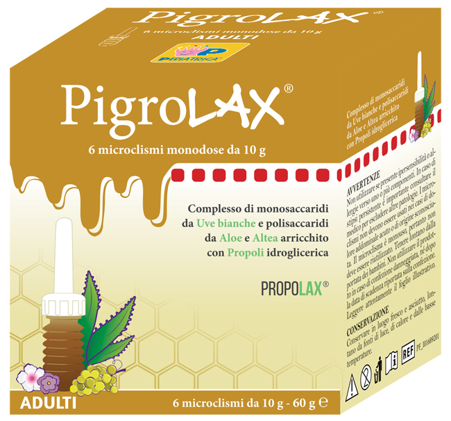 MICROCLISMA PIGROLAX ADULTI 6 X 10 G - Farmafamily.it