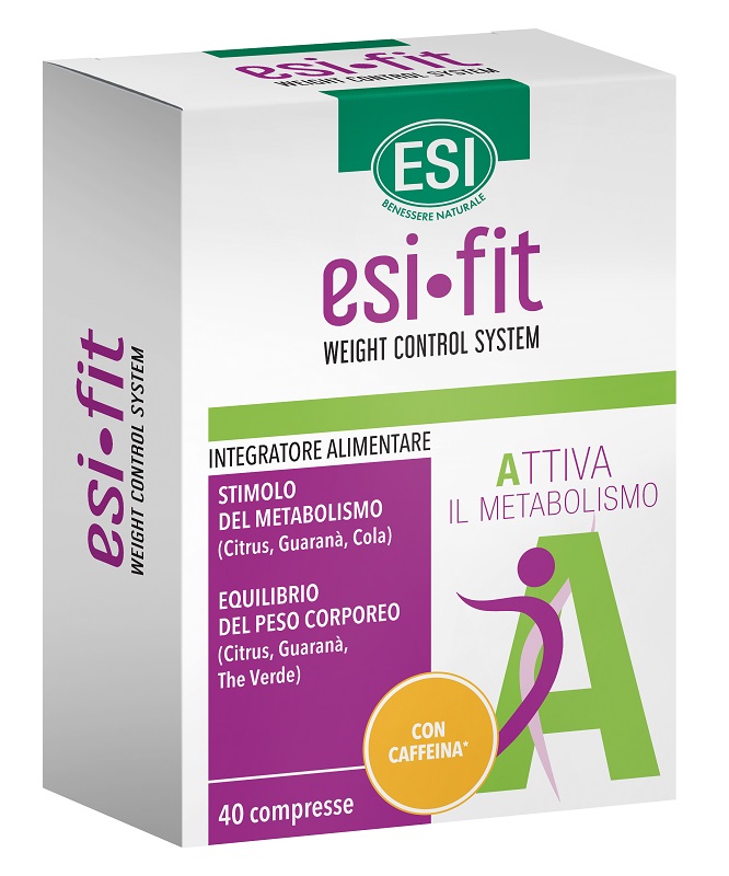 ESI FIT ATTIVA CON CAFFEINA 40 COMPRESSE - Farmafamily.it