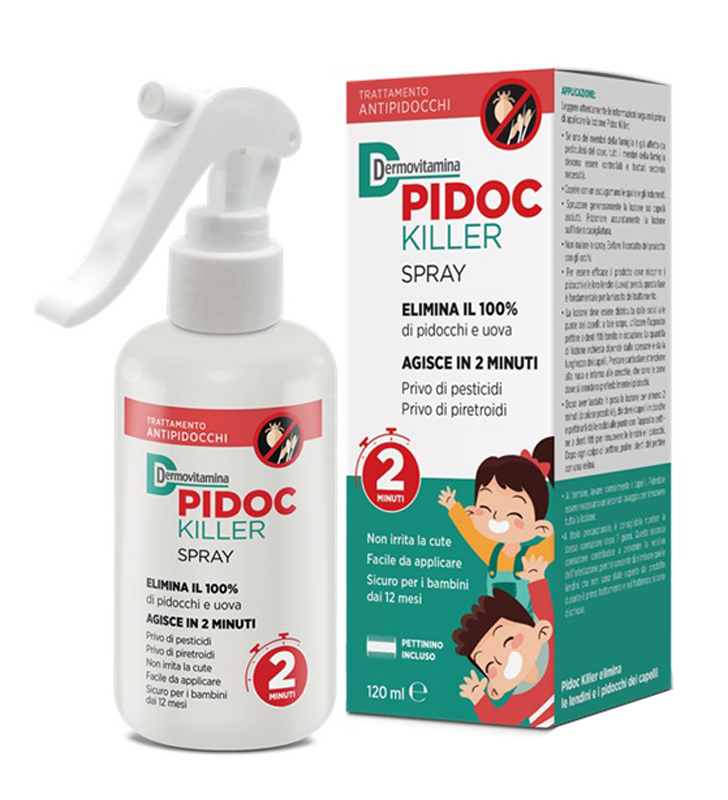 DERMOVITAMINA PIDOC KILLER SPRAY 120 ML - Farmafamily.it