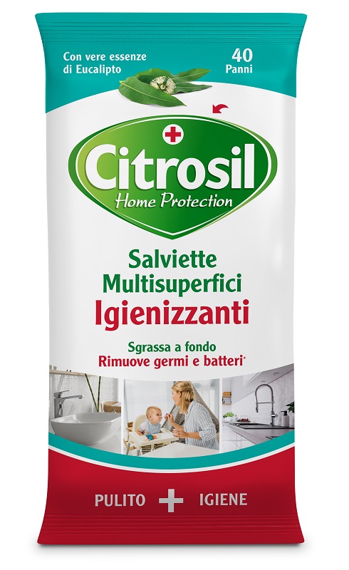 CITROSIL SALVIETTE IGIENIZZANTI EUCALIPTO 40 PEZZI - Farmafamily.it