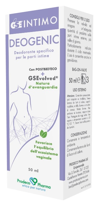 GSE INTIMO DEOGENIC 50 ML - Farmafamily.it