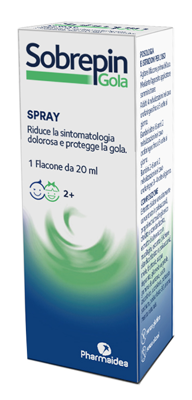 SOBREPIN GOLA SPRAY 20 ML - Farmafamily.it