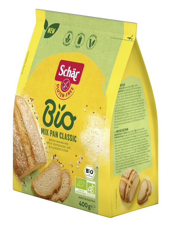 SCHAR BIO MIX PAN CLASSIC 400 G - Farmafamily.it
