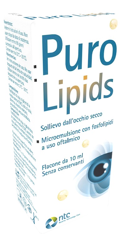 MICROEMULSIONE OFTALMICA PURO LIPIDS 10 ML - Farmafamily.it