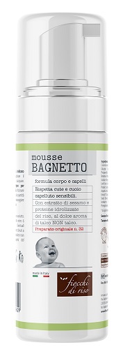FIOCCHI DI RISO MOUSSE BAGNETTO TALCO 200 ML - Farmafamily.it
