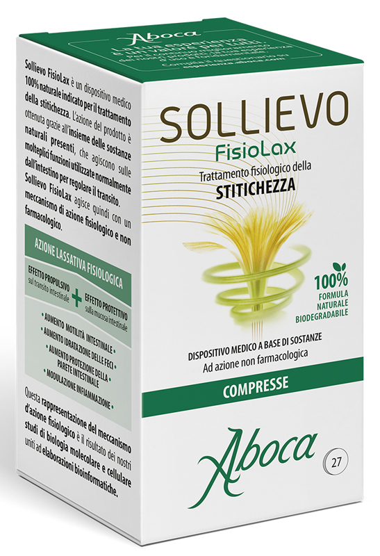SOLLIEVO FISIOLAX 27 COMPRESSE - Farmafamily.it