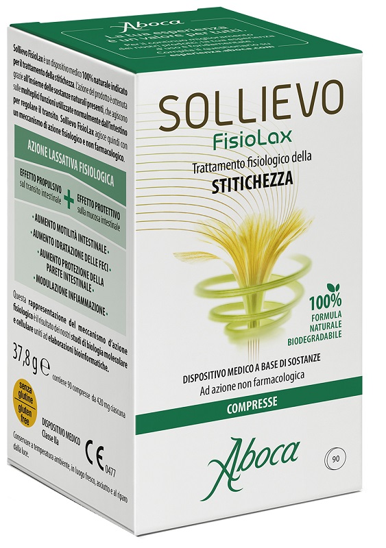 SOLLIEVO FISIOLAX 90 COMPRESSE - Farmafamily.it