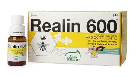 REALIN 600 10 FLACONCINI SDC 10 ML TAPPO DOSATORE 400 MG - Farmafamily.it