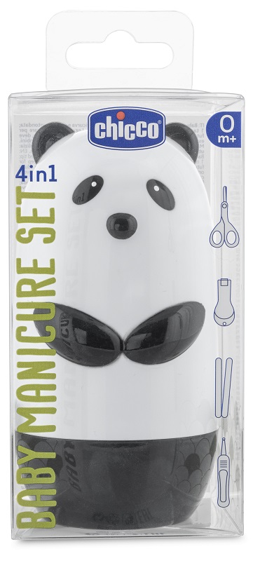 CHICCO SET MANI RIGIDO PANDA - Farmafamily.it