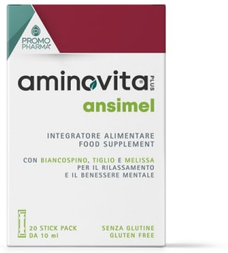 AMINOVITA PLUS ANSIMEL 20 STICK PACK - Farmafamily.it