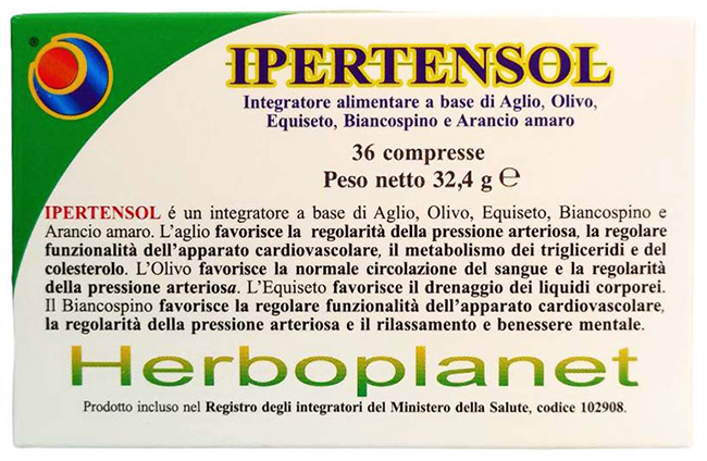 IPERTENSOL 36 COMPRESSE - Farmafamily.it