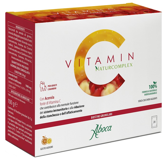 VITAMIN C NATURCOMPLEX 20 BUSTINE - Farmafamily.it