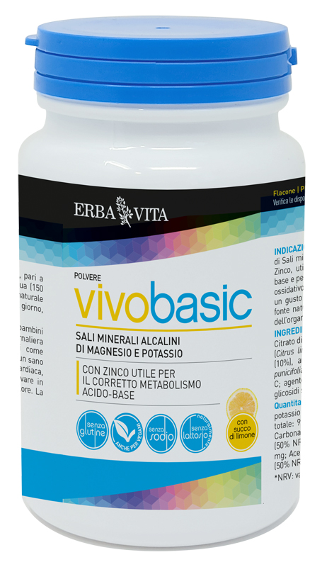 VIVOBASIC POLVERE CON SUCCO DI LIMONE 200 G - Farmafamily.it
