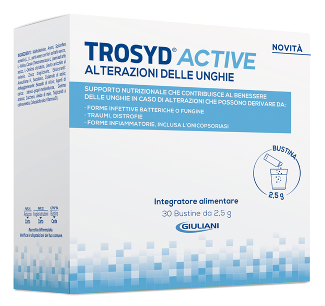 TROSYD ACTIVE ALTERAZIONI UNGHIE 30 BUSTINE - Farmafamily.it