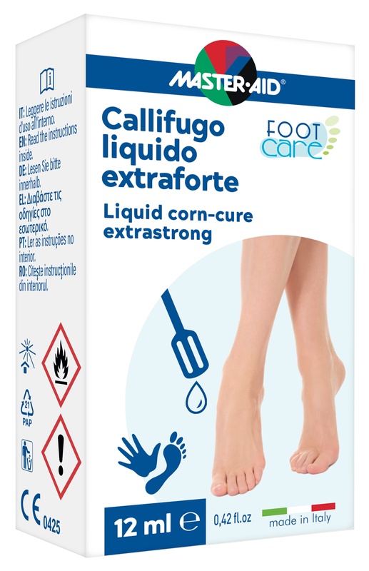 CEROTTO CALLIFUGO MASTER-AID FOOTCARE LIQUIDO 12 ML B4 - Farmafamily.it