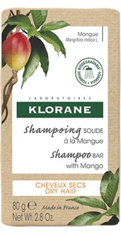KLORANE SHAMPOO SOLIDO MANGO 80 G - Farmafamily.it